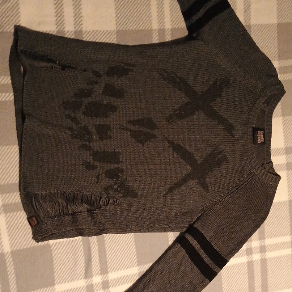 Women's Gray Suicide Squad Sweater